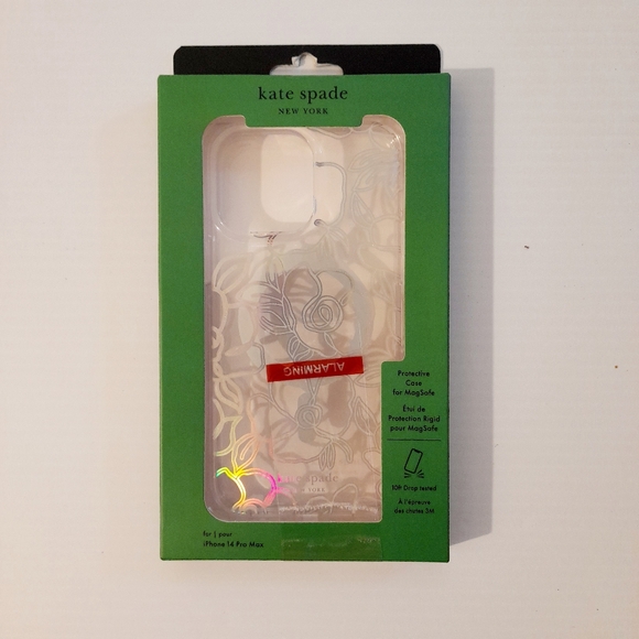 ● NIB Kate Spade | iPhone 14 promax Case with Magsafe 10ft drop tested - Picture 7 of 16